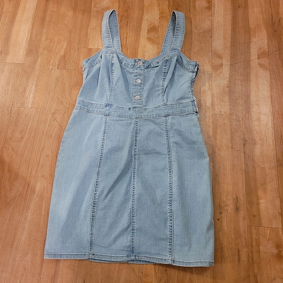 GUESS denim pencil jumper size XL - Picture 1 of 15